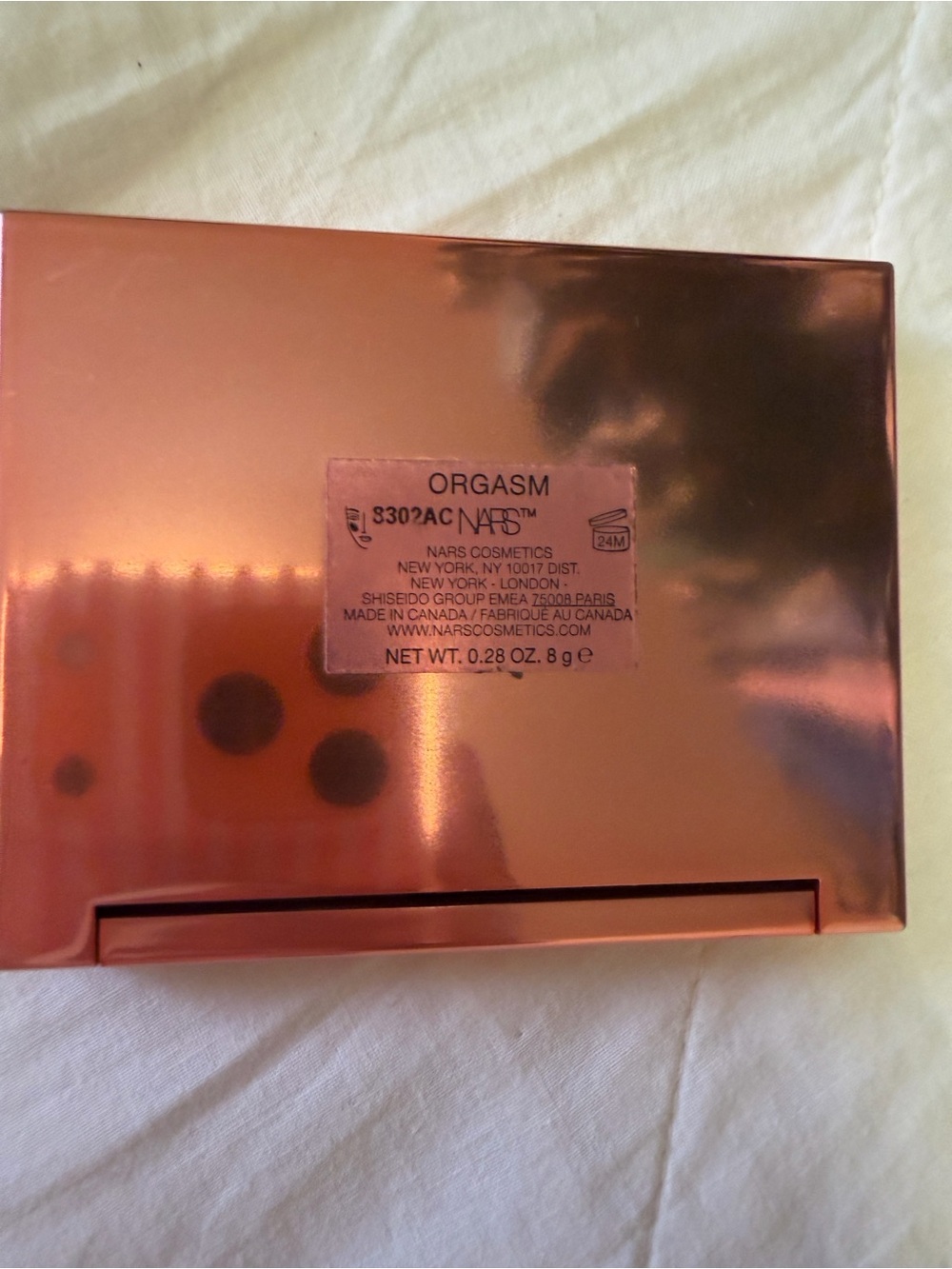 NARS Compact Blush - Metallic Rose Copper - Picture 4 of 4